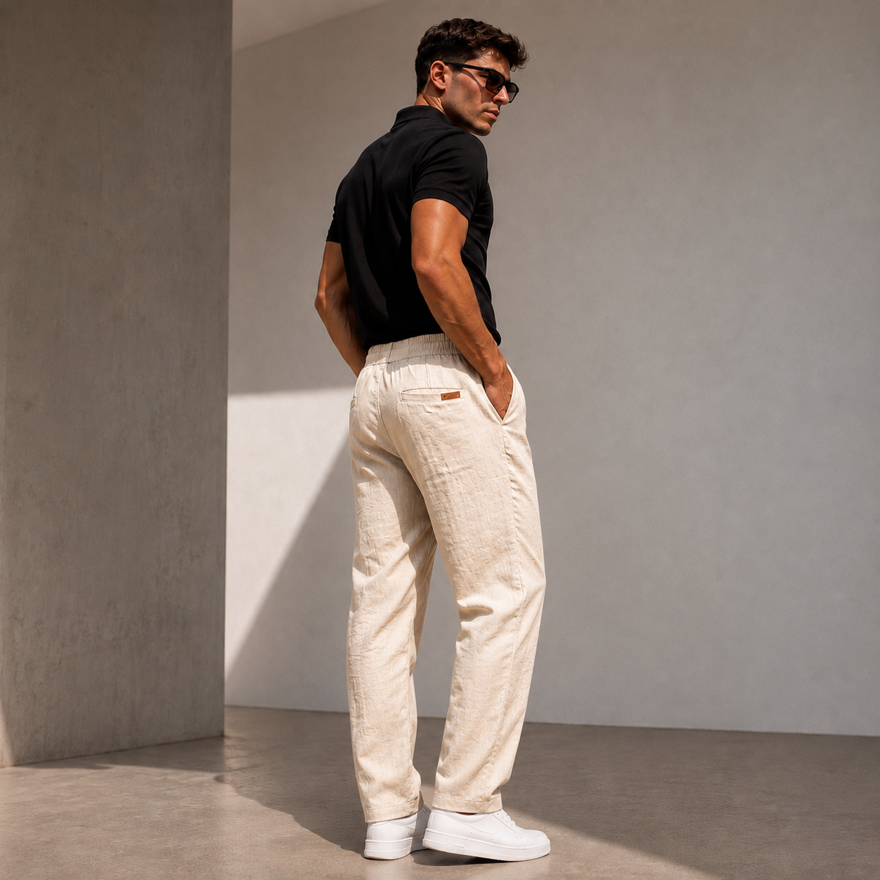 Pantalon Sastrero de Lino | Bortom - Linea premium