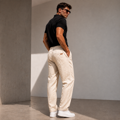 Pantalon Sastrero de Lino | Bortom - Linea premium