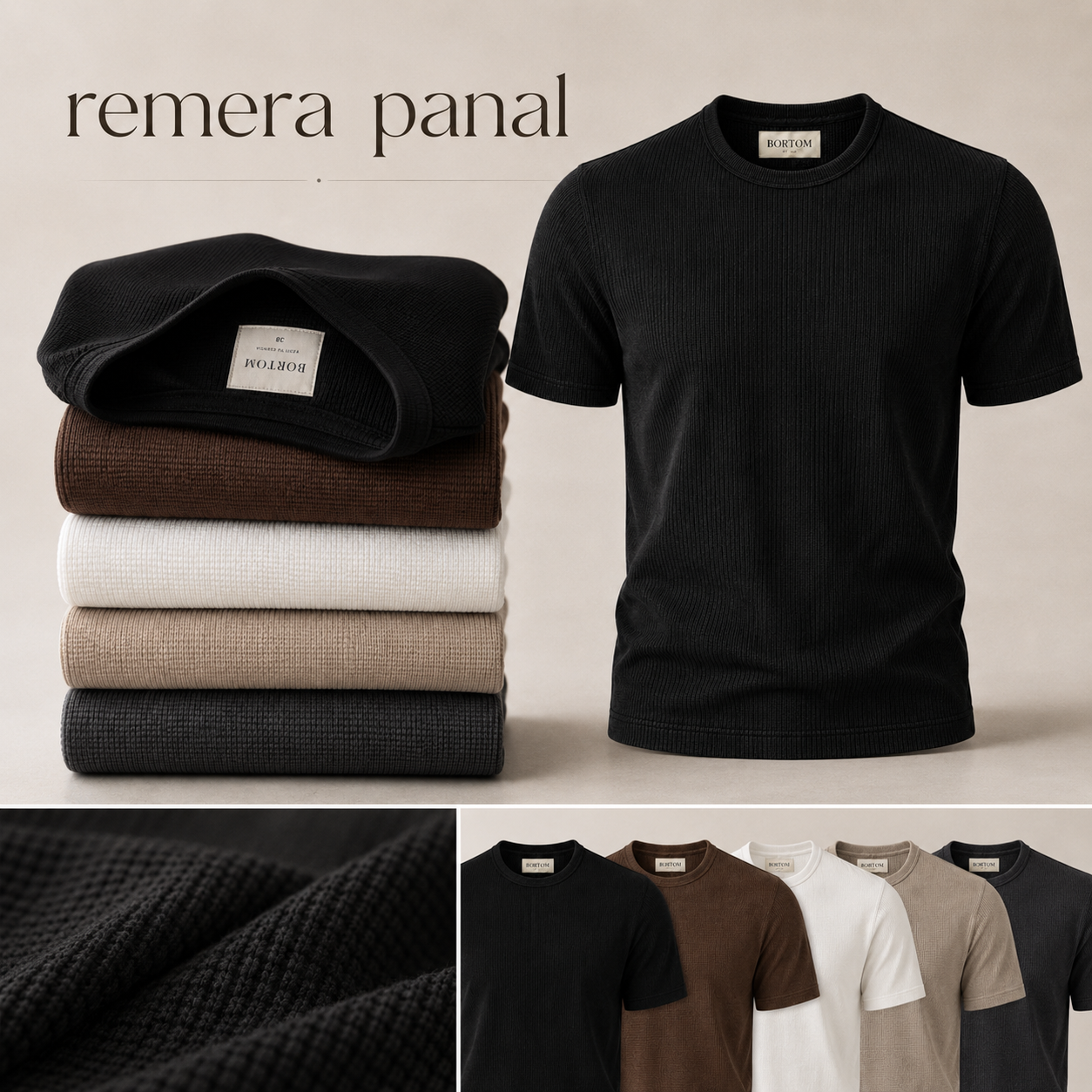 Remera Panal | Bortom 50%off
