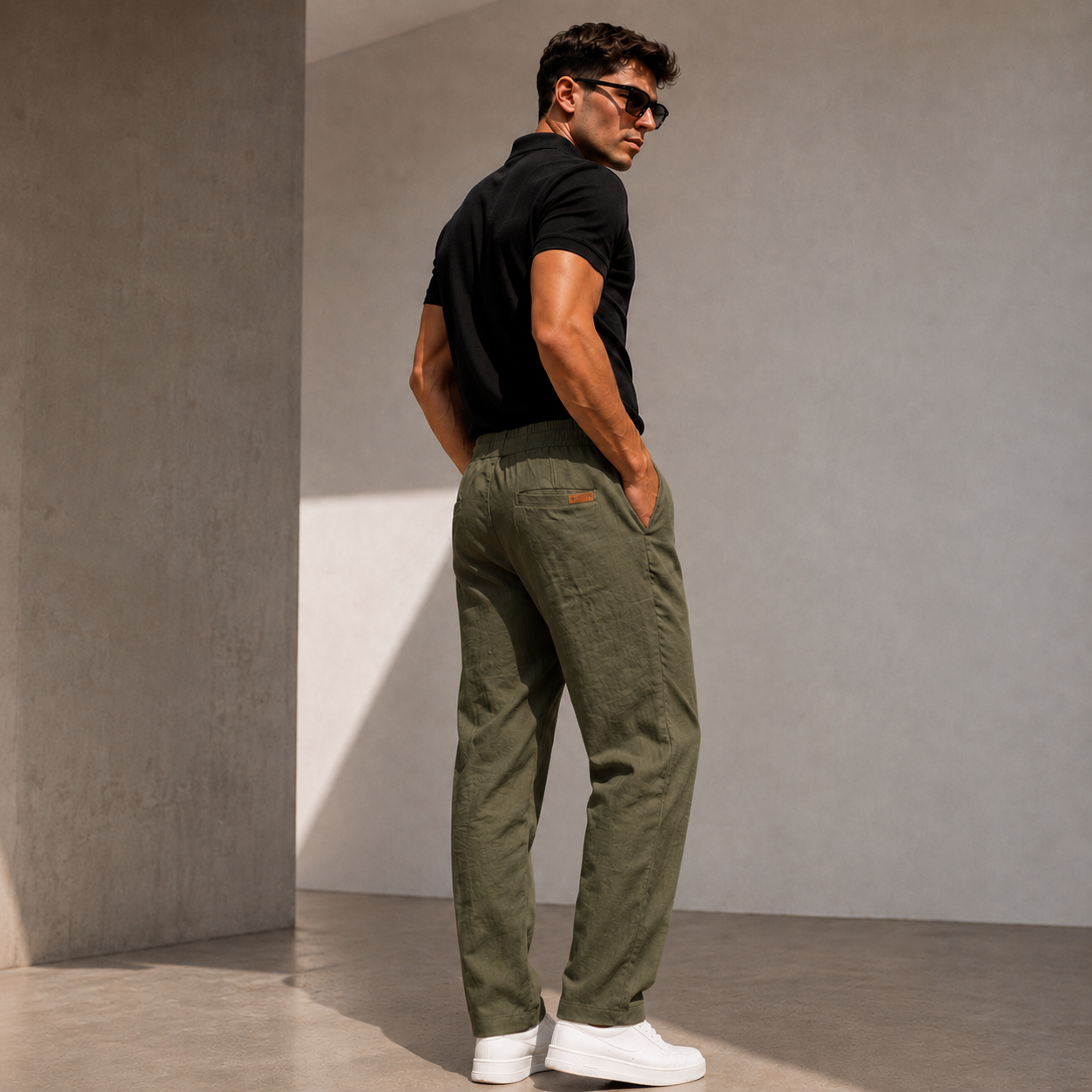 Pantalon Sastrero de Lino | Bortom - Linea premium