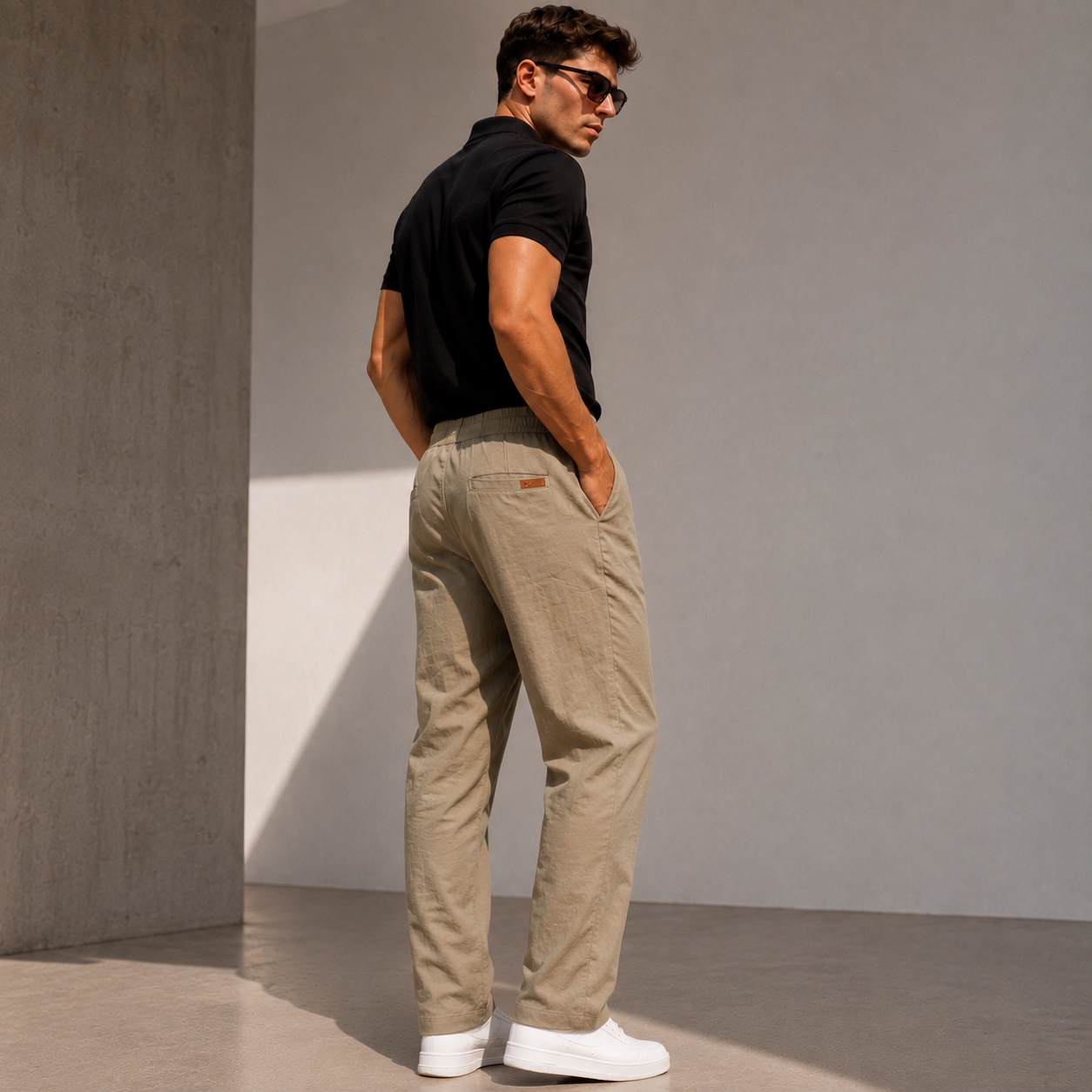 Pantalon Sastrero de Lino | Bortom - Linea premium