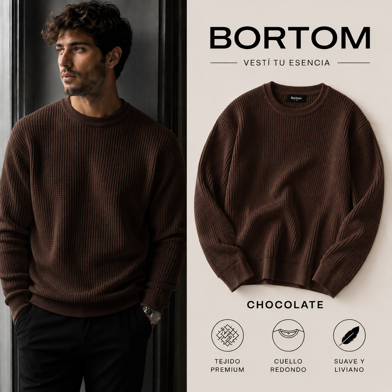 Panal media estacion | Bortom