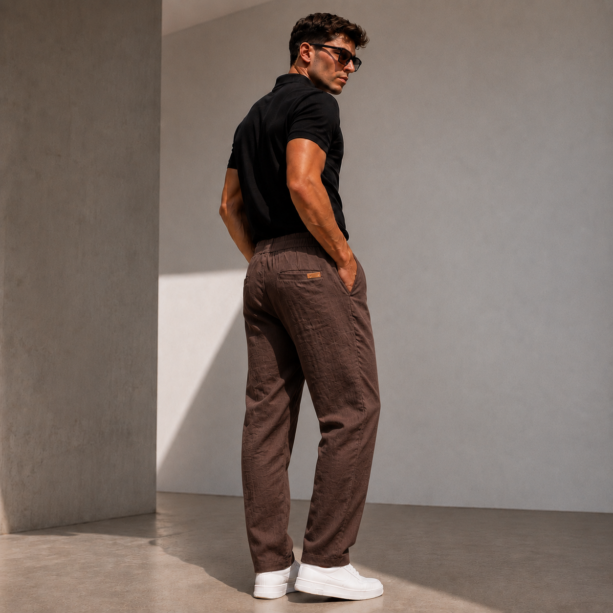 Pantalon Sastrero de Lino | Bortom - Linea premium